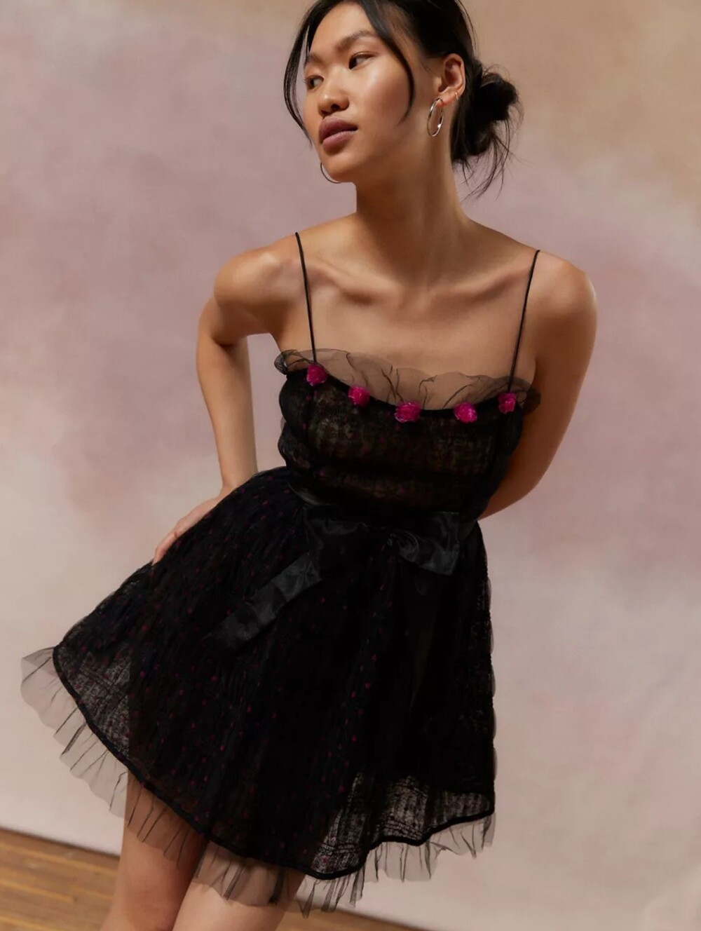 NWT For Love and Lemons Delphina Mini Dress